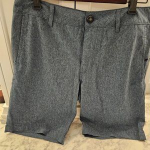 Mens Blue Nitrous Black Shorts 31